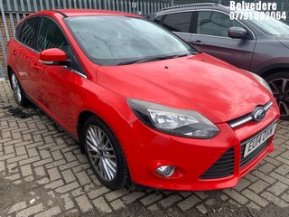Location: Belvedere - 2014 FORD FOCUS ZETEC NAVIGATOR TUR 5 Door Hatchback REG: EU14OVN, 998cc Petrol, 6 Speed Manual Petrol, Former Keepers: 2, Keys: Yes, MOT Expiry date: 30.01.2026