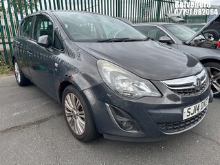 Location: Belvedere - 2014 VAUXHALL CORSA SE 5 Door Hatchback REG: SJ14DVZ, Keys: No, MOT Expiry date: 21/10/2025, 1229 Petrol, 5 Speed Manual Petrol, Former Keepers: 5