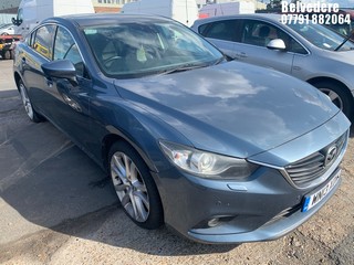Location: Belvedere - 2013 MAZDA 6 SPORT NAV D AUTO 4 Door Saloon REG: WN13XDW, Keys: No, MOT Expiry date: 27/11/2025, 2191 Diesel, 6 Speed Auto Diesel, Former Keepers: 6