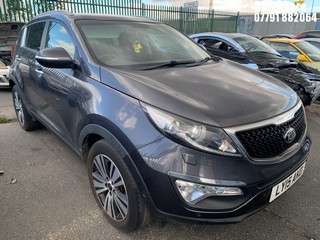 Location: Belvedere - 2015 KIA SPORTAGE 4 ISG CRDI Estate REG: LY15AKO, Keys: No, MOT Expiry date: 25,11,2024, 1685 Diesel, 6 Speed Manual Diesel, Former Keepers: 1
