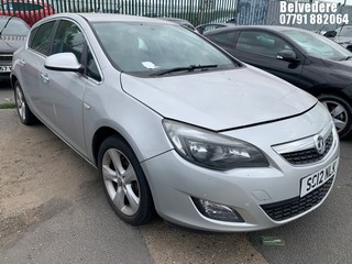 Location: Belvedere - 2012 VAUXHALL ASTRA SRI 5 Door Hatchback REG: SC12NLK, Keys: No, MOT Expiry date: 20/01/2026, 1598 Petrol, 5 Speed Manual Petrol, Former Keepers: 6