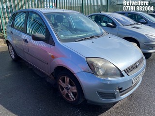 Location: Belvedere - 2007 FORD FIESTA STYLE 5 Door Hatchback REG: CE57BZL, Keys: No, MOT Expiry date: 26.09.2025, 1242 Petrol, 5 Speed Manual Petrol, Former Keepers: 7