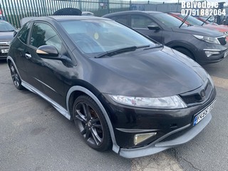 Location: Belvedere - 2007 HONDA CIVIC TYPE-S GT 3 Door Hatchback REG: RA56TOU, Keys: No, MOT Expiry date: 21.05.2025, 1799 Petrol, 6 Speed Manual Petrol, Former Keepers: 6