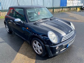 Location: Belvedere - 2006 MINI MINI ONE 3 Door Hatchback REG: EX06LHH, Keys: No, MOT Expiry date: 22/04/2025, 1598 Petrol, 5 Speed Manual Petrol, Former Keepers: 8