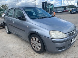 Location: Belvedere - 2005 VAUXHALL CORSA SXI TWINPORT 5 Door Hatchback REG: LB05VZO, Keys: No, MOT Expiry date: 19/06/2025, 1229 Petrol, 5 Speed Manual Petrol, Former Keepers: 13