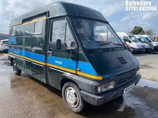 Location: Belvedere - 1997 RENAULT MASTER T35D LWB Panel Van REG: R658AEC, Keys: No, MOT Expiry date: 06/10/2025, 2499 Diesel, 5 Speed Manual Diesel, Former Keepers: 10