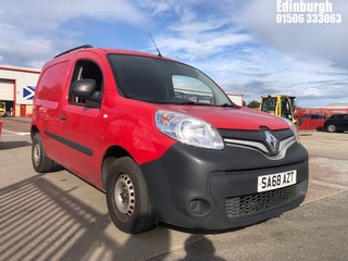 Location: Edinburgh - 2018 RENAULT KANGOO ML19 BUSINESS ENER Car Derived Van REG: SA68AZT, Keys: Yes, MOT Expiry date: 23/09/2025, 1461 Diesel, 6 Speed Manual Diesel, Former Keepers: 2