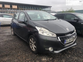 Location: Edinburgh - 2014 PEUGEOT 208 ACTIVE HDI 5 Door Hatchback REG: GL64FDE, Keys: No, MOT Expiry date: 15/12/2025, 1398 Diesel, 5 Speed Manual Diesel, Former Keepers: 5