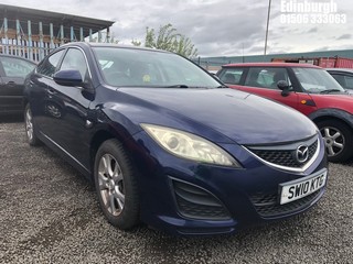 Location: Edinburgh - 2010 MAZDA 6 TS 5 Door Hatchback REG: SW10KTG, Keys: No, MOT Expiry date: 31/01/2024, 1798 Petrol, 5 Speed Manual Petrol, Former Keepers: 4