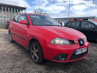 Location: Edinburgh - 2008 SEAT IBIZA SPORTRIDER TDI 3 Door Hatchback REG: KT08TXY, Keys: No, MOT Expiry date: 24/07/2025, 1896 Diesel, 5 Speed Manual Diesel, Former Keepers: 6
