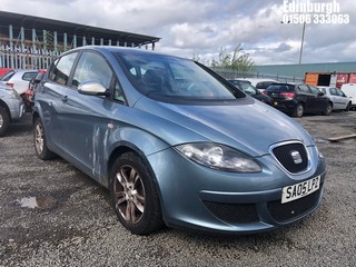 Location: Edinburgh - 2005 SEAT ALTEA REFERENCE TDI 5 Door Hatchback REG: SA05LPZ, Keys: No, MOT Expiry date: 13/08/2025, 1896 Diesel, 5 Speed Manual Diesel, Former Keepers: 8