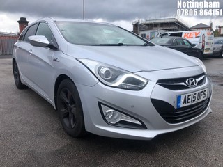 Location: Nottingham - 2015 HYUNDAI  I40 STYLE BLUE DRIVE CRDI ESTATE REG: AE15UFS, 1685cc DIESEL, 6 SPEED MANUAL DIESEL, Former Keepers: 4, Keys: Yes, MOT Expiry date: 23/05/2026