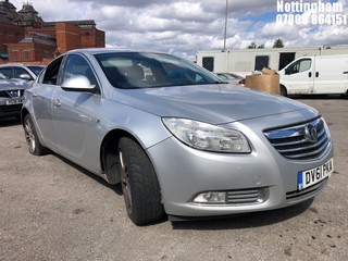 Location: Nottingham - 2011 VAUXHALL INSIGNIA EXCLUSIV 158CDTI 5 Door Hatchback REG: DV61PKA, Keys: No, MOT Expiry date: 15/07/2025, 1956 Diesel, 6 Speed Manual Diesel, Former Keepers: 4