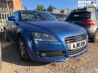 Location: Mitcham - 2010 AUDI TT QUATTRO TDI Coupe REG: AJ10EKK, Keys: No, MOT Expiry date: 13/03/2026, 1968 Diesel, 6 Speed Manual Diesel, Former Keepers: 5