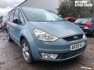 Location: Mitcham - 2009 FORD GALAXY ZETEC TDCI MPV REG: AK59XLL, Keys: No, MOT Expiry date: 19/03/2025, 1997 Diesel, 6 Speed Manual Diesel, Former Keepers: 4