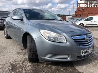 Location: Nottingham - 2012 VAUXHALL INSIGNIA SE CDTI 5 Door Hatchback REG: FN62ULB, Keys: Yes, MOT Expiry date: 09/08/2024, 1956 Diesel, 6 Speed Manual Diesel, Former Keepers: 6