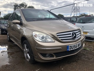 Location: Mitcham - 2006 MERCEDES B150 SE MPV REG: DU56WHT, Keys: No, MOT Expiry date: 10/12/2025, 1498 Petrol, 5 Speed Manual Petrol, Former Keepers: 8
