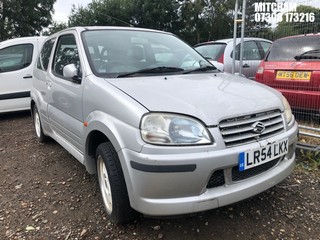 Location: Mitcham - 2004 SUZUKI IGNIS SPORT 3 Door Hatchback REG: LR54LKX, Keys: No, MOT Expiry date: 03/07/2024, 1490 Petrol, 5 Speed Manual Petrol, Former Keepers: 3