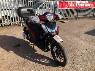 Location: Mitcham - 2017 HONDA ANC 125 H Motorcycle REG: SM17XRA, Keys: No, MOT Expiry date: 02/12/2025, 125 Petrol, Automatic, Former Keepers: 6