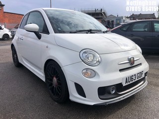 Location: Nottingham - 2013 ABARTH  595 TURISMO 3 DOOR HATCHBACK REG: AU63GDF, 1368cc PETROL, 5 SPEED SEMI AUTO PETROL, Former Keepers: 6, Keys: Yes, MOT Expiry date: 19/01/2026