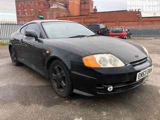 Location: Nottingham - 2003 HYUNDAI COUPE SE AUTO Coupe REG: EN53OAH, Keys: Yes, MOT Expiry date: 11/09/2024, 1975 Petrol, Automatic, Former Keepers: 4