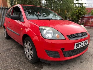Location: Nottingham - 2006 FORD FIESTA STYLE 3 Door Hatchback REG: BV56XSR, Keys: No, MOT Expiry date: 11/12/2025, 1242 Petrol, 5 Speed Manual Petrol, Former Keepers: 6