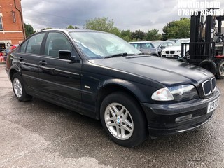 Location: Nottingham - 2000 BMW 316 I SE AUTO 4 Door Saloon REG: X973CGW, Keys: No, MOT Expiry date: 08/04/2026, 1900 Petrol, 4 Speed Auto Petrol, Former Keepers: 7