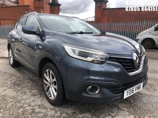 Location: Nottingham - 2016 RENAULT  KADJAR DYNAMIQUE NAV TCE 5 DOOR HATCHBACK REG: YO16VWW, 1198cc PETROL, 6 SPEED MANUAL PETROL, Former Keepers: 1, Keys: Yes, MOT Expiry date: 03/10/2025