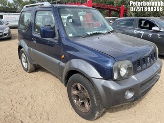 Location: Peterborough - 2007 SUZUKI JIMNY VVT Estate REG: YF56WVE, Keys: No, MOT Expiry date: 30/04/2023, 1328 Petrol, 5 Speed Manual Petrol, Former Keepers: 2