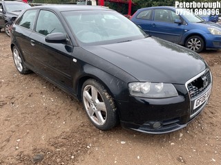 Location: Peterborough - 2006 AUDI A3 S LINE TDI 3 Door Hatchback REG: GF06AAX, Keys: No, MOT Expiry date: 08/09/2025, 1968 Diesel, 6 Speed Manual Diesel, Former Keepers: 5