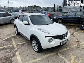 Location: Brentwood - 2013 NISSAN JUKE ACENTA PREMIUM DCI 5 Door Hatchback REG: BK13ZBY, Keys: No, MOT Expiry date: 07/05/2025, 1461 Diesel, 6 Speed Manual Diesel, Former Keepers: 5