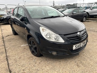 Location: Brentwood - 2010 VAUXHALL CORSA ENERGY 5 Door Hatchback REG: SA10ZNM, Keys: No, MOT Expiry date: 28/04/2025, 1229 Petrol, 5 Speed Manual Petrol, Former Keepers: 8