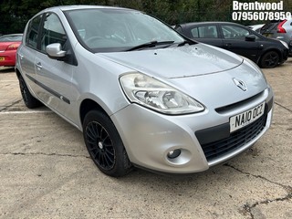 Location: Brentwood - 2010 RENAULT CLIO EXPRESSION VVT AUTO 5 Door Hatchback REG: NA10OCZ, Keys: No, MOT Expiry date: 02/04/2025, 1598 Petrol, 4 Speed Auto Petrol, Former Keepers: 12
