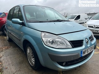 Location: Brentwood - 2007 RENAULT SCENIC PRI VVT A MPV REG: MF57DVA, Keys: No, MOT Expiry date: 30/05/2025, 1598 Petrol, 4 Speed Auto Petrol, Former Keepers: 6