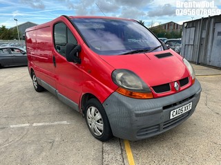 Location: Brentwood - 2005 RENAULT LL29 DCI 100 Panel Van REG: CA05XXT, Keys: No, MOT Expiry date: 20/06/2024, 1870 Diesel, 6 Speed Manual Diesel, Former Keepers: 8