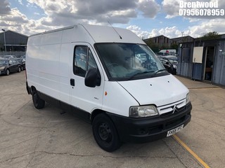 Location: Brentwood - 2006 CITROEN RELAY HDI 1800 ENTERPRISE Panel Van REG: FH55YFC, Keys: No, MOT Expiry date: 18.09.2025, 2179 Diesel, 5 Speed Manual Diesel, Former Keepers: 3
