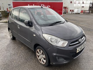 Location: South Wales - 2012 HYUNDAI I10 CLASSIC 5 Door Hatchback REG: CA61FKP, Keys: No, MOT Expiry date: 01/02/2025, 1248 Petrol, 5 Speed Manual Petrol, Former Keepers: 3