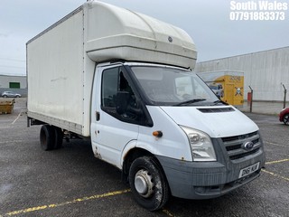 Location: South Wales - 2011 FORD TRANSIT 115 T350L RWD Box Van REG: DN61NUW, Keys: No, MOT Expiry date: 27/09/2024, 2402 Diesel, 6 Speed Manual Diesel, Former Keepers: 7