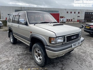 NOTE: ATF Registered Buyers ONLY - Location: South Wales - 1996 ISUZU Trooper Estate REG: P697DUD, Keys: No, MOT Expiry date: 14/02/2025, 3100 Diesel, 4 Speed auto , Former Keepers: 7