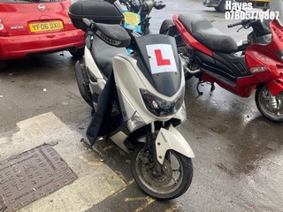 Location: HAYES / HEATHROW - 2018 YAMAHA GPD125-A NMAX 125 ABS Scooter REG: GF68BSV, 125cc Petrol, , Former Keepers: 4, Keys: No, MOT: Expiry date02/12/2025