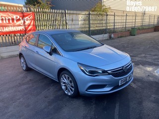 Location: Hayes - 2016 VAUXHALL ASTRA TECH LINE CDTI 5 Door Hatchback REG: DS66JWY, Keys: No, MOT Expiry date: 08/09/2024, 1598 Diesel, 6 Speed Manual Diesel, Former Keepers: 3