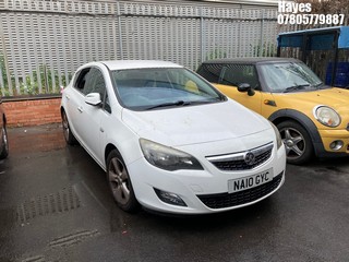 Location: Hayes - 2010 VAUXHALL ASTRA SRI 5 Door Hatchback REG: NA10GYC, Keys: No, MOT Expiry date: 25/05/2026, 1598 Petrol, 5 Speed Manual Petrol, Former Keepers: 5