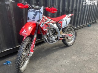 Location: Stapleford -  HONDA CRF MOTORCYCLE REG: OFFROAD BIKE60, Keys: No, MOT Expiry date: , 450CC , , Former Keepers: