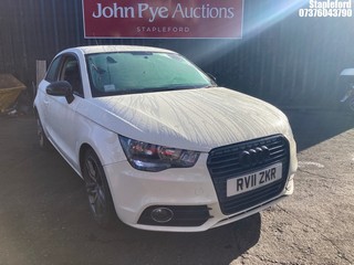 Location: Stapleford - 2011 AUDI A1 SPORT TDI 3 Door Hatchback REG: RV11ZKR, Keys: Yes, MOT Expiry date: 23/07/2026, 1598 Diesel, 5 Speed Manual Diesel, Former Keepers: 6