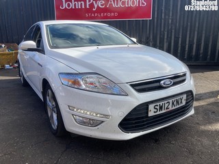 Location: Stapleford - 2012 FORD MONDEO ZETEC TDCI 140 5 Door Hatchback REG: SW12KNX, Keys: Yes, MOT Expiry date: 13/10/2025, 1997 Diesel, 6 Speed Manual Diesel, Former Keepers: 2