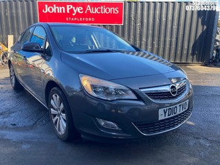 Location: Stapleford - 2010 VAUXHALL ASTRA EXCLUSIV 113 5 Door Hatchback REG: YD10TVO, Keys: Yes, MOT Expiry date: 01/04/2026, 1598 Petrol, 5 Speed Manual Petrol, Former Keepers: 6