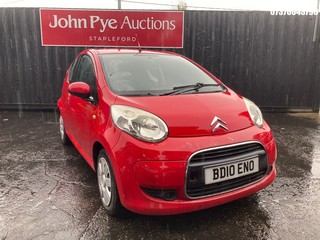 Location: Stapleford - 2010 CITROEN C1 VTR+ 3 Door Hatchback REG: BD10ENO, Keys: Yes, MOT Expiry date: 12/12/2025, 998 Petrol, 5 Speed Manual Petrol, Former Keepers: 6