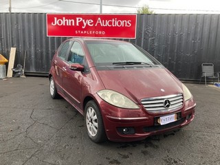 Location: Stapleford - 2008 MERCEDES A180 CDI ELEGANCE SE 5 Door Hatchback REG: FV57VPG, Keys: Yes, MOT Expiry date: 13/03/2024, 1992 Diesel, 6 Speed Manual Diesel, Former Keepers: 12