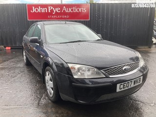 Location: Stapleford - 2007 FORD MONDEO LX 5 Door Hatchback REG: CE07WKB, Keys: Yes, MOT Expiry date: 08/09/2025, 1798 Petrol, 5 Speed Manual Petrol, Former Keepers: 3