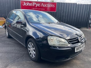 Location: Stapleford - 2004 VOLKSWAGEN GOLF TDI SE 5 Door Hatchback REG: AK54AUV, Keys: Yes, MOT Expiry date: 10/11/2025, 1896 Diesel, 5 Speed Manual Diesel, Former Keepers: 2